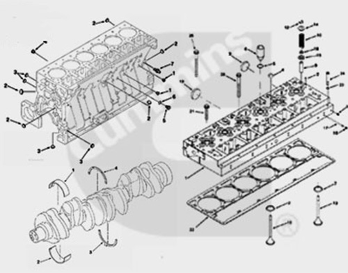 CUMMINS-ISME345-30-Engine-Parts